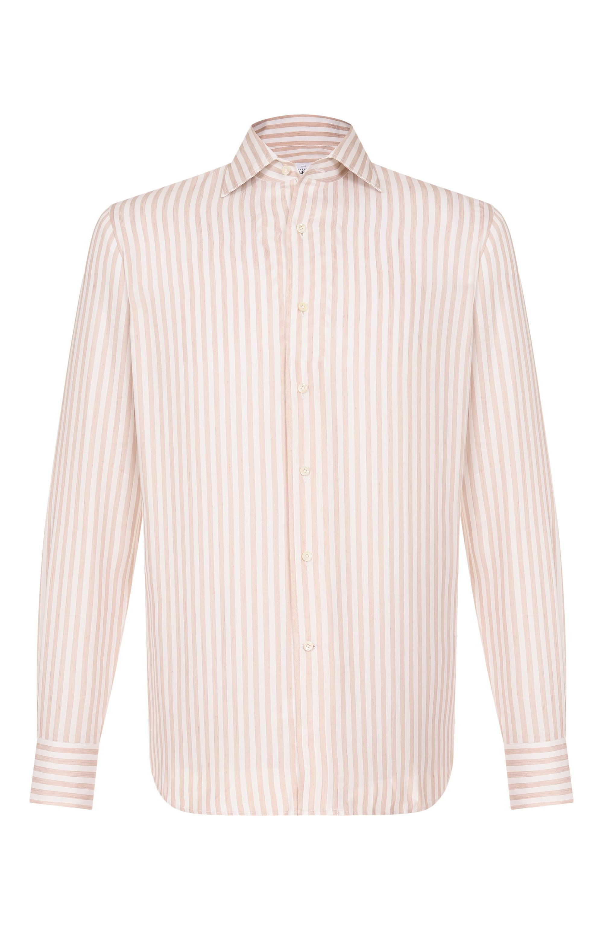 Рубашка из хлопка и льна  ALESSANDRO GHERARDI, арт. D0UBLE/7438, фото 1