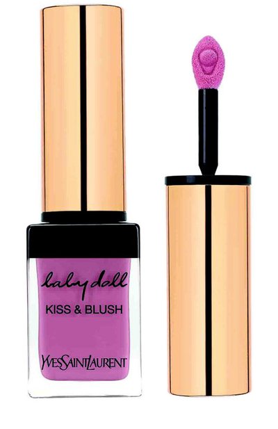 Женские блеск для губ и румяна baby doll kiss &amp; blush 09 rose epicurien YSL, арт. 3365440738447