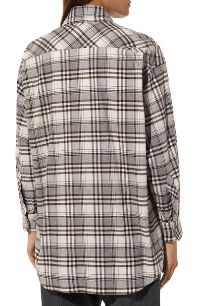 Хлопковая рубашка FORTE DEI MARMI COUTURE, арт. 24WF3102, фото 4