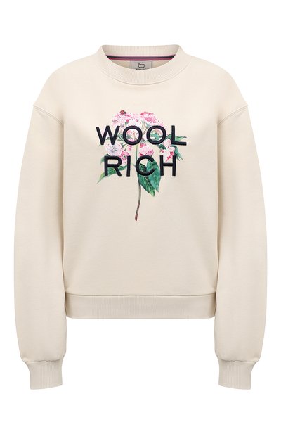 Женский хлопковый свитшот WOOLRICH, арт. CFWWSW0107FR/UT3164