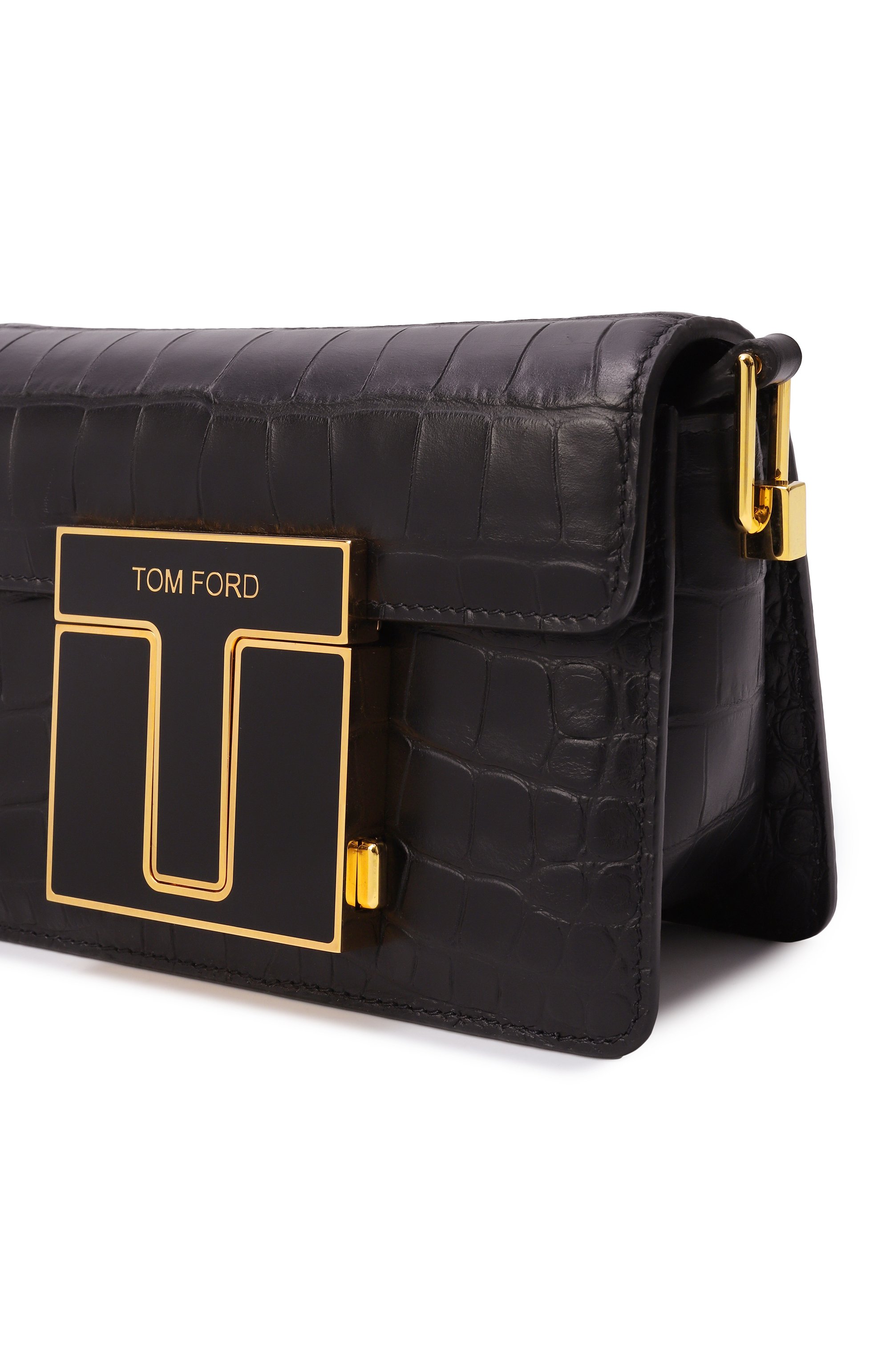 Сумка TOM FORD черного цвета по цене 320000 руб., арт. L1261EM0-LCL058/MG, фото 6 Сумка TOM FORD, арт. L1261EM0-LCL058/MG, фото 6