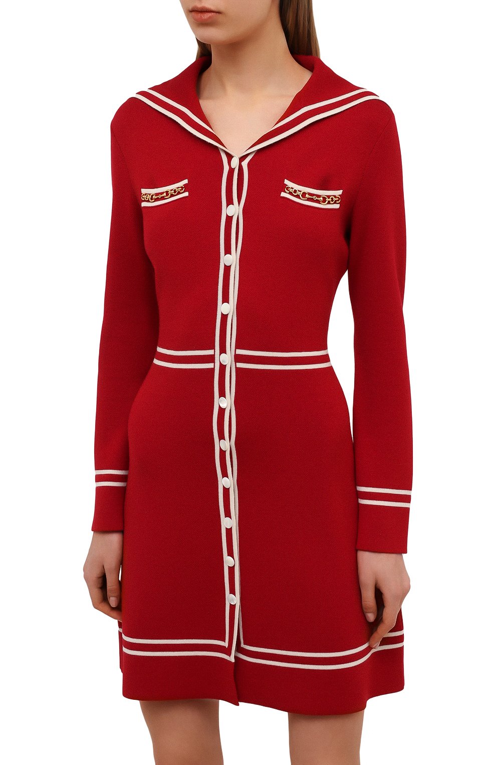 Шерстяное платье GUCCI, арт. 644564/XKBNZ, фото 3