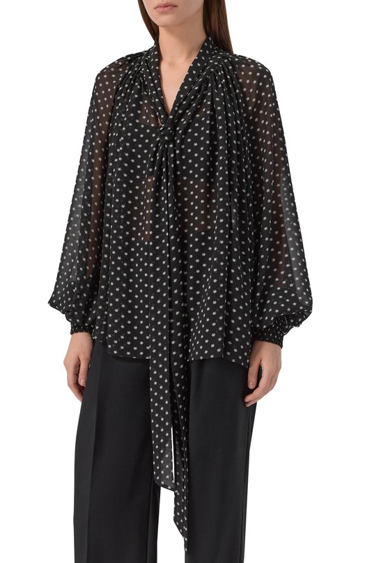 Блузка Flashin FM25BSH Чёрно-белый  FM25BSH Фото 3