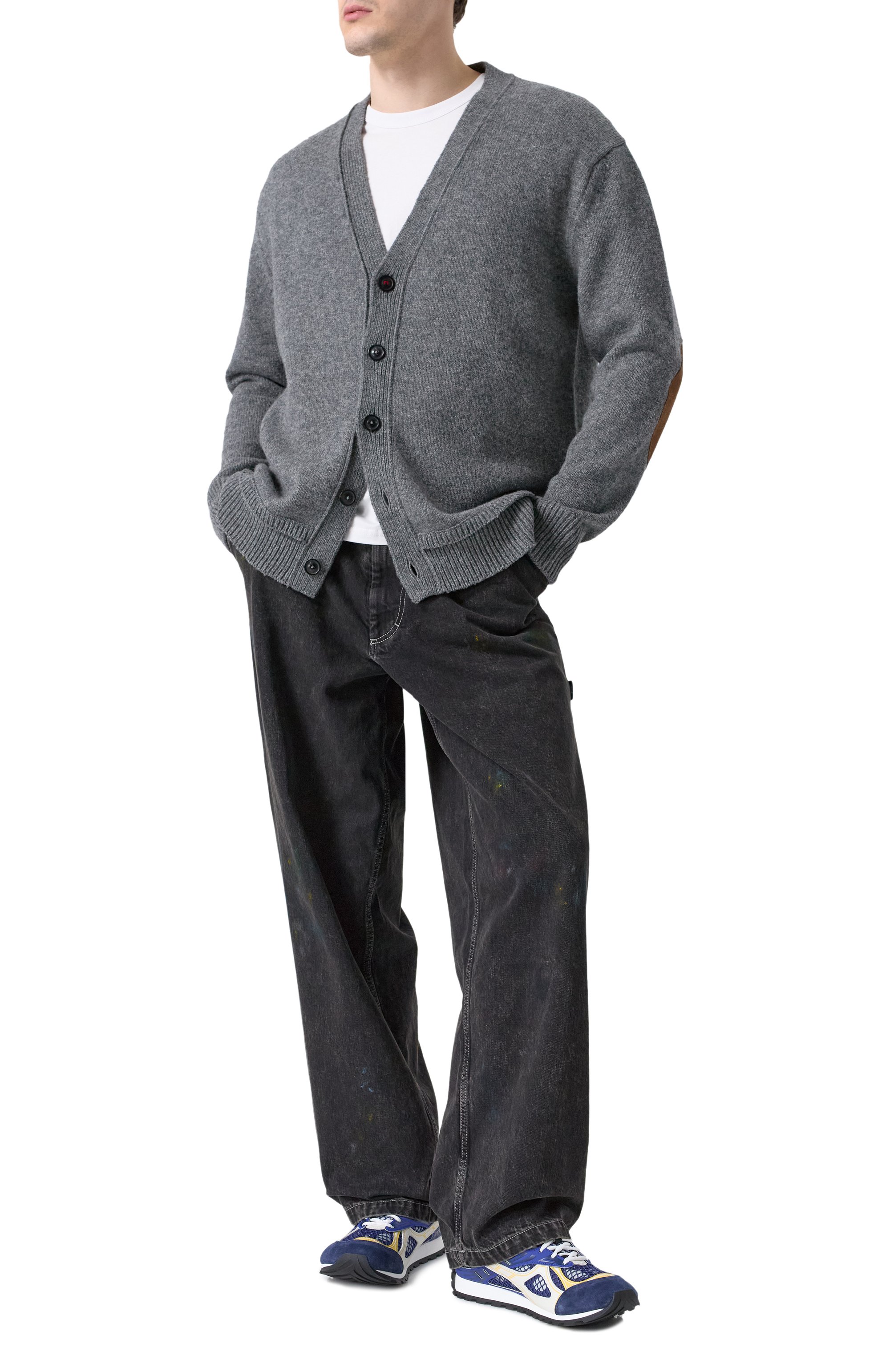 Комбинированные кроссовки orbit BOTTEGA VENETA, арт. 816635/V55B0, фото 2