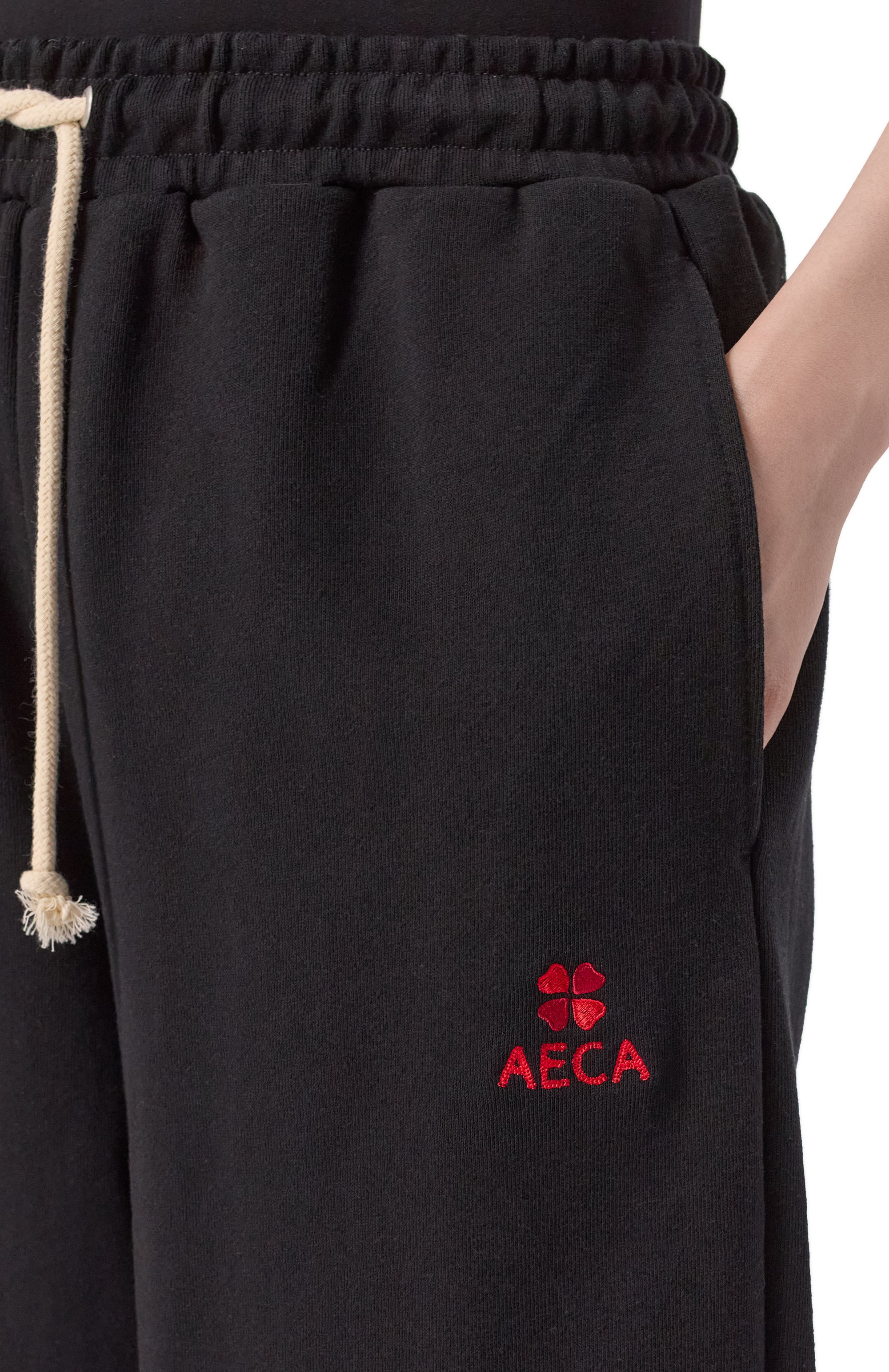 Хлопковые джоггеры AECA WHITE, арт. AWCMFWBDBSLSO001C0.BLACK (XL), фото 5