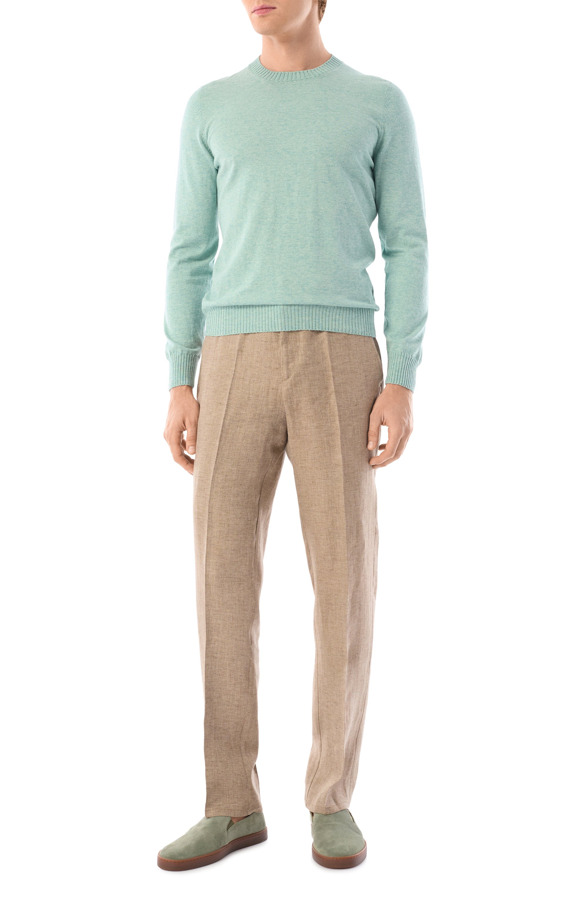 Льняные брюки BERWICH, арт. SPIAGGIA20/VT1502, фото 2