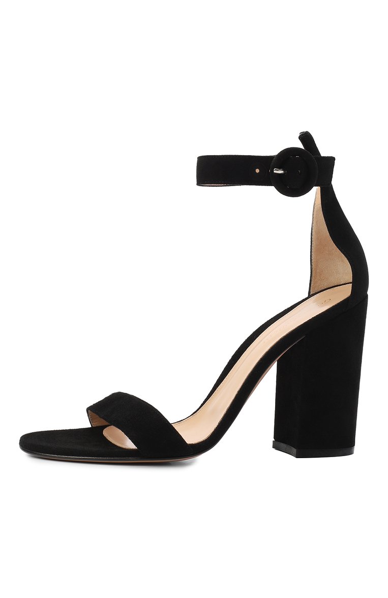 Замшевые босоножки versilia 100 GIANVITO ROSSI, арт. G60379.00RIC.CAMNER0, фото 2