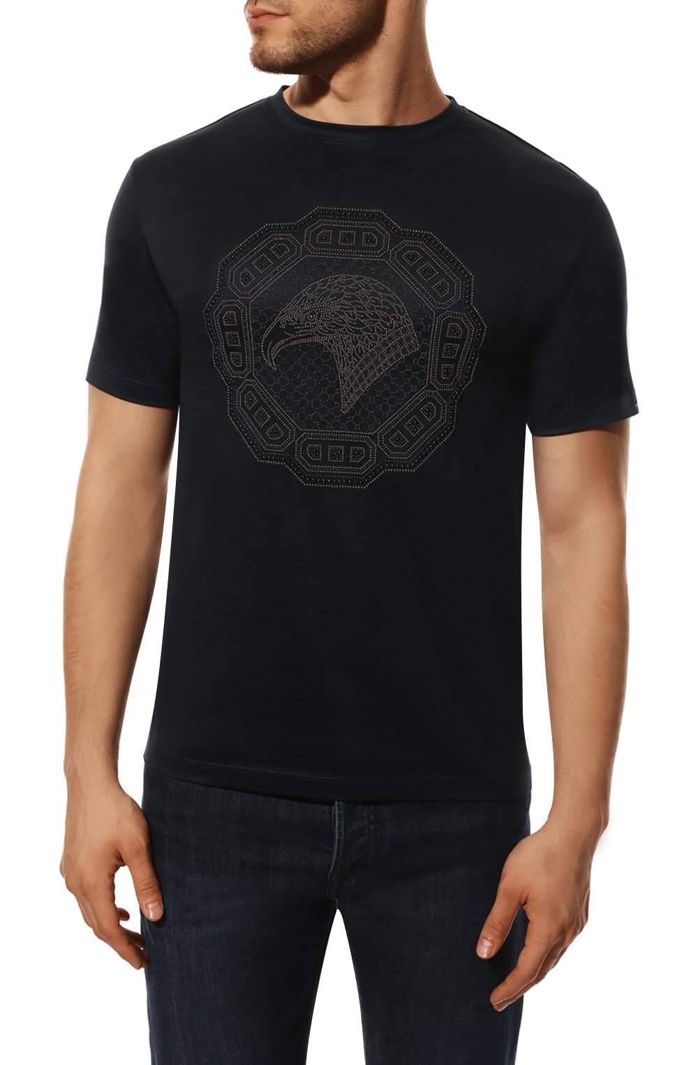 Хлопковая футболка STEFANO RICCI, арт. *MNH1401330/TE0001, фото 3