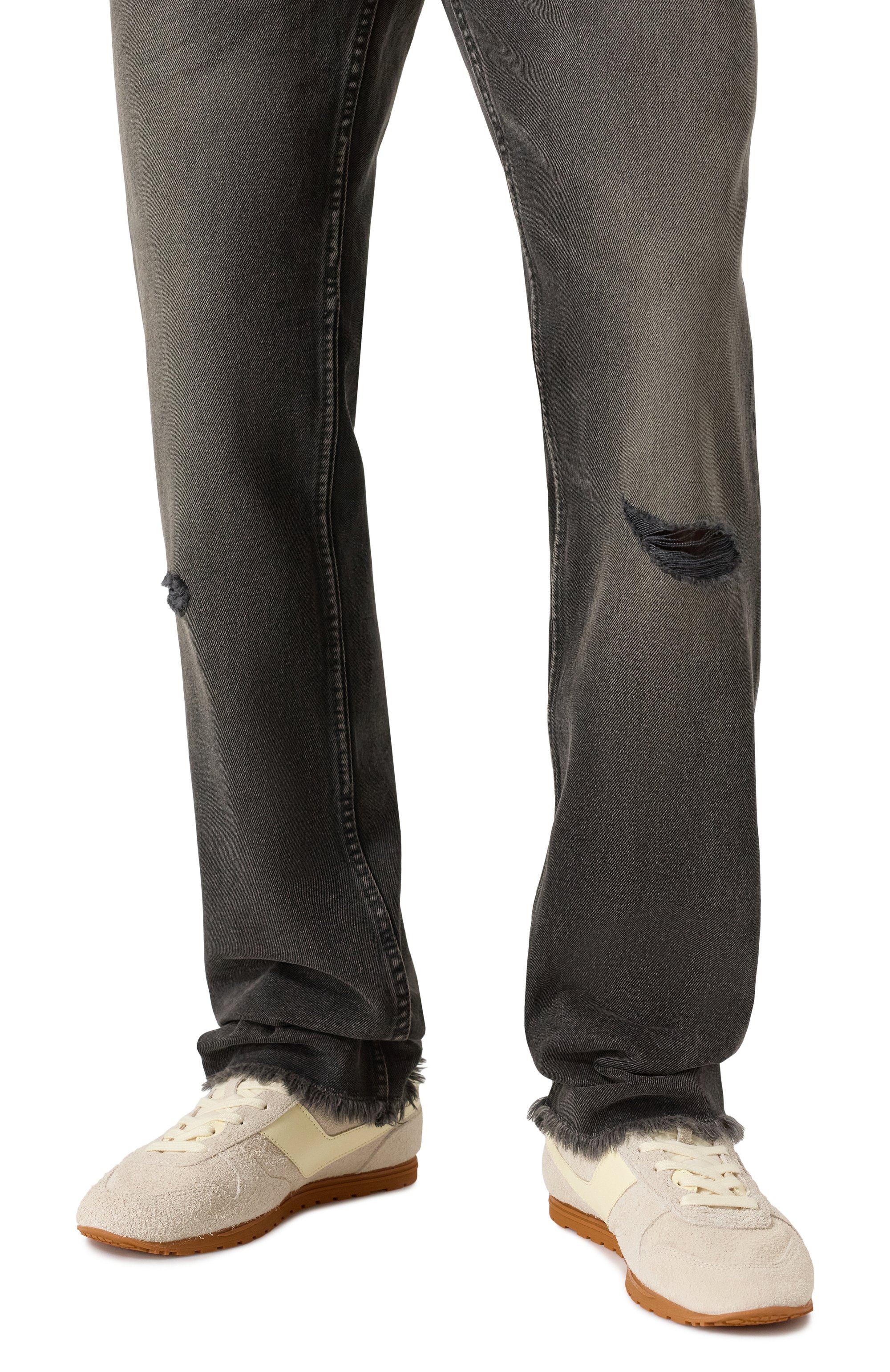 Замшевые кроссовки windspin AUTRY светло-бежевого цвета по цене 23350 руб., арт. A1UNWSLMUB01, фото 3 Замшевые кроссовки windspin AUTRY, арт. A1UNWSLMUB01, фото 3