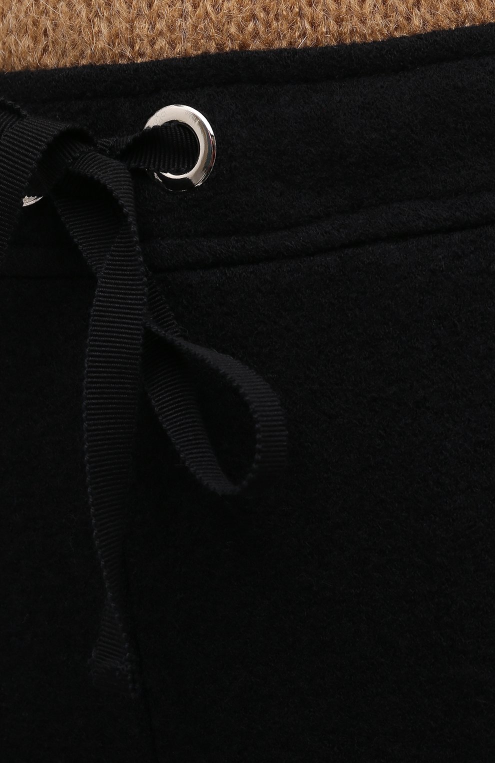 Шерстяные брюки ERMANNO ERMANNO SCERVINO черного цвета по цене 42100 руб., арт. 47T PL25 PAS, фото 5 Шерстяные брюки ERMANNO ERMANNO SCERVINO, арт. 47T PL25 PAS, фото 5