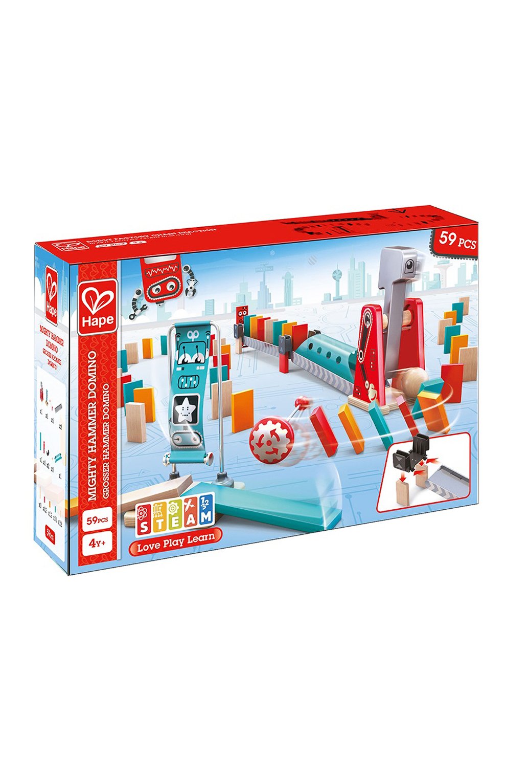 Настольная игра падающее домино HAPE, арт. E1056_HP, фото 1