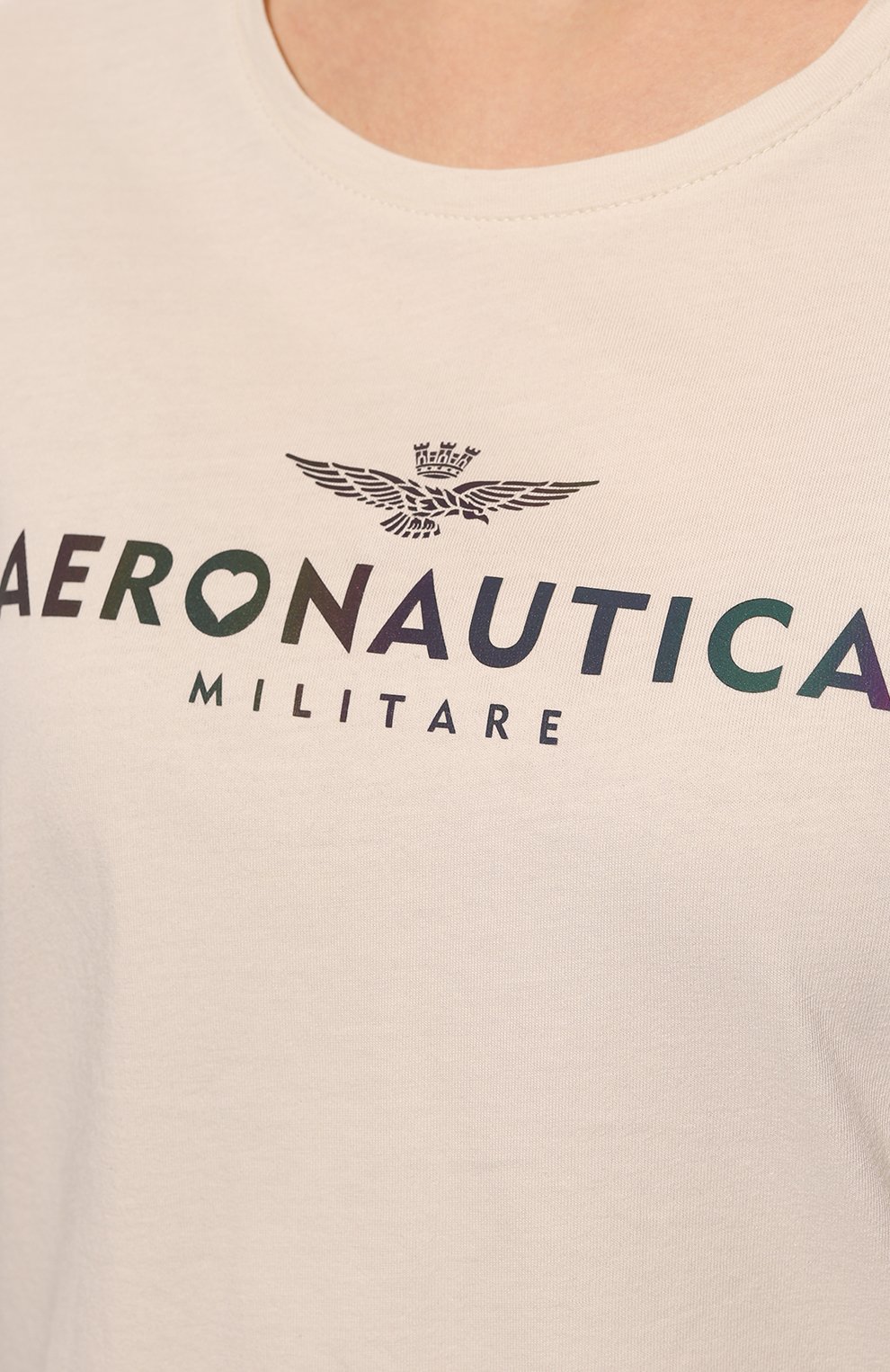 Хлопковая футболка AERONAUTICA MILITARE, арт. 222TS2031DJ496, фото 5
