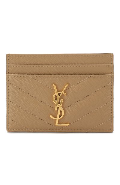 Кожаный футляр для кредитных карт monogram SAINT LAURENT, арт. 423291/B0W01, фото 1
