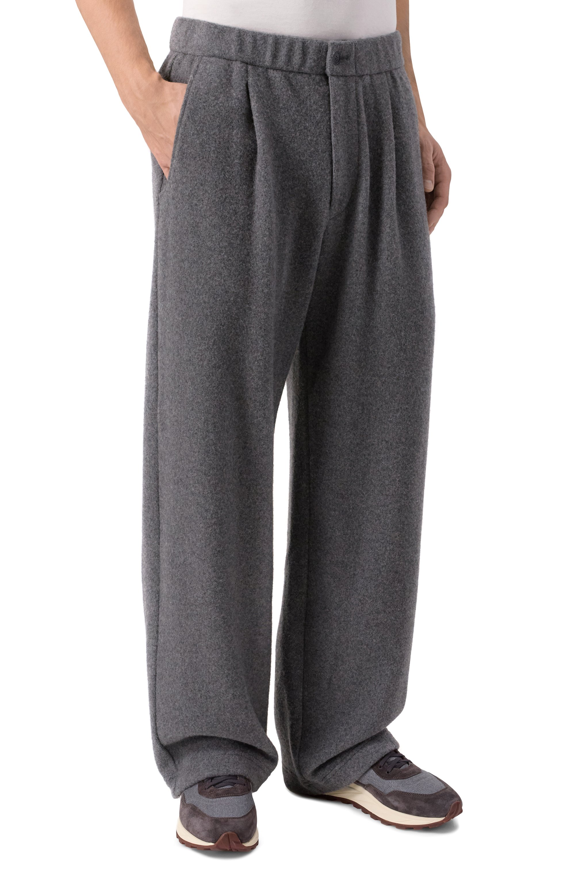 Б�рюки из кашемира и шерсти GIORGIO ARMANI, арт. GM002593/TE12430, фото 3