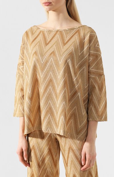 Топ из смеси хлопка и вискозы M MISSONI, арт. 2DJ00016/2J0005, фото 3