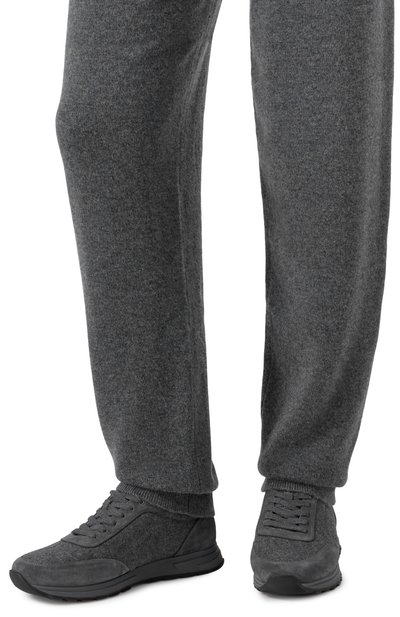 Комбинированные кроссовки 12 STOREEZ серого цвета по цене 22000 руб., арт. 134761, фото 3 Комбинированные кроссовки 12 STOREEZ, арт. 134761, фото 3