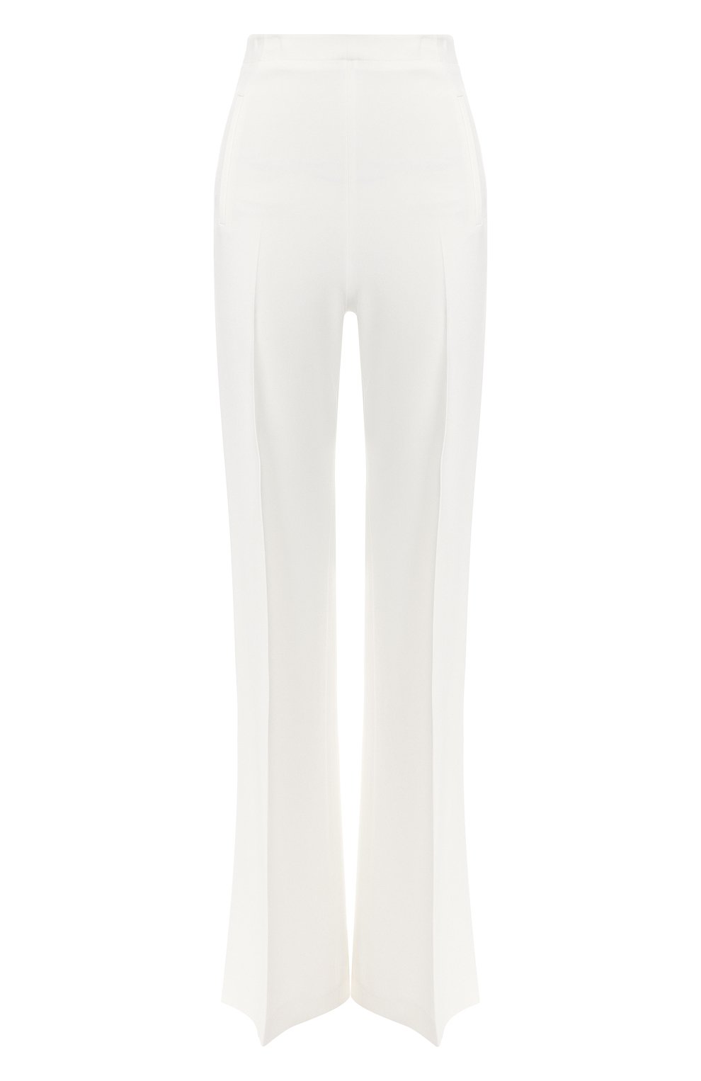 Расклешенные брюки ROLAND MOURET белого цвета по цене 61750 руб., арт. PS19/S5125/F2241, фото 1 Расклешенные брюки ROLAND MOURET, арт. PS19/S5125/F2241, фото 1