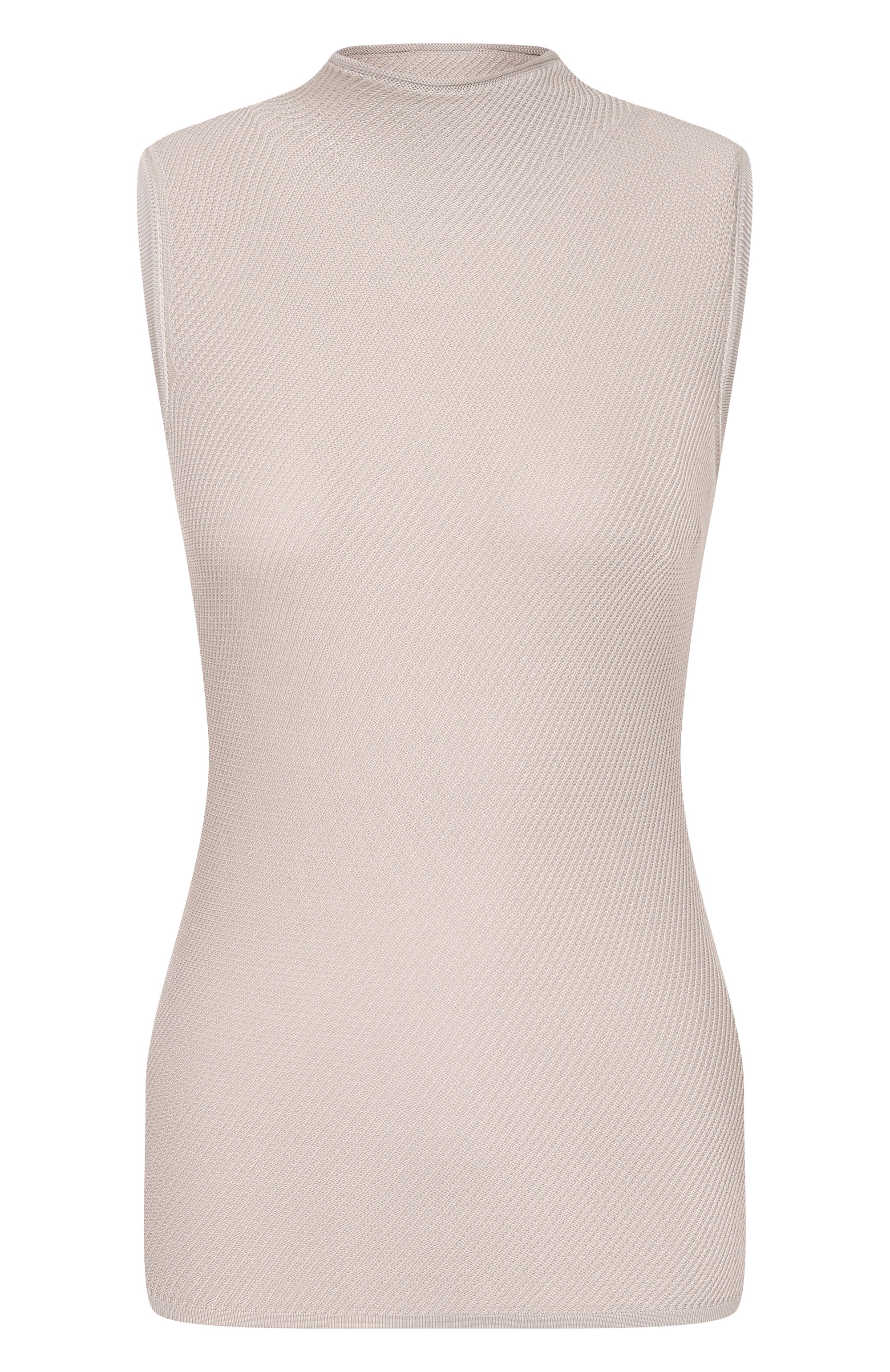 Шелковый топ COLOMBO бежевого цвета по цене 86250 руб., арт. MA04891/4-120AN, фото 1 Шелковый топ COLOMBO, арт. MA04891/4-120AN, фото 1