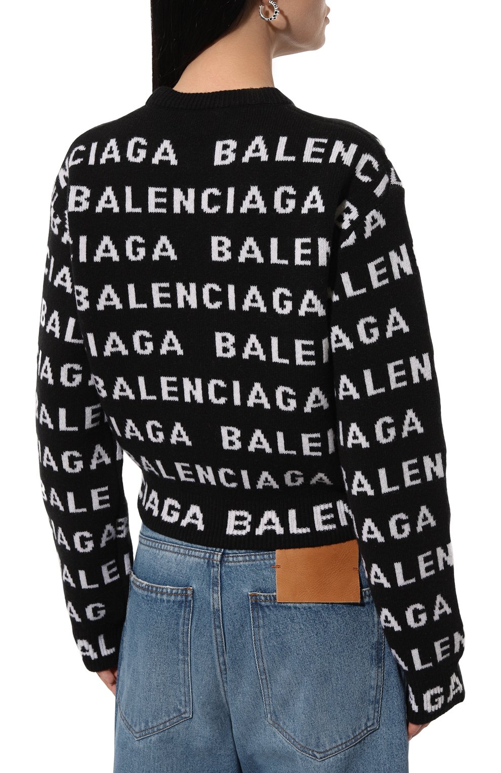Шерстяной свитер BALENCIAGA, арт. 761591/T1673, фото 4