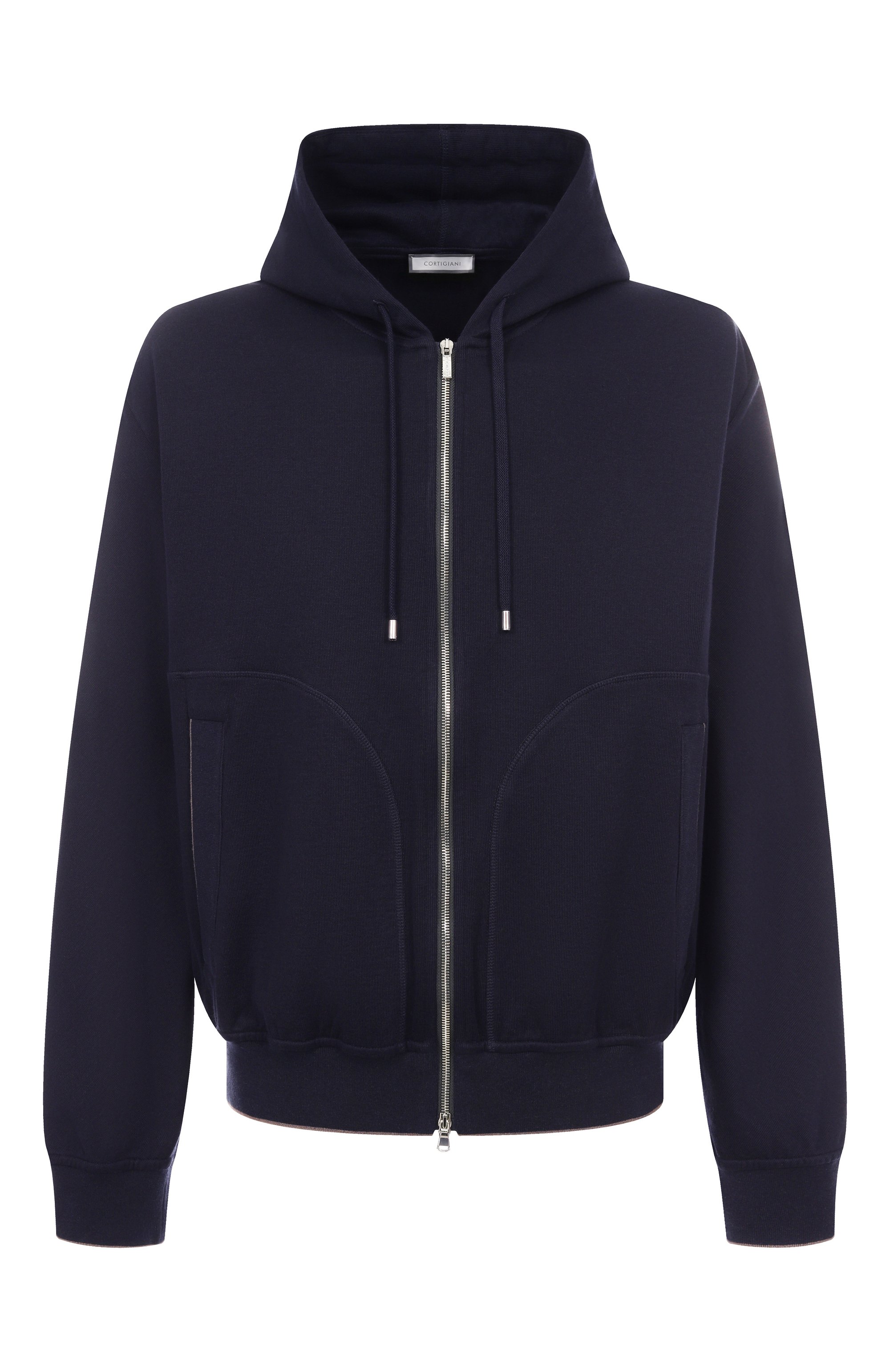 Толстовка из хлопка и кашемира CORTIGIANI, арт. 3AF604, фото 1