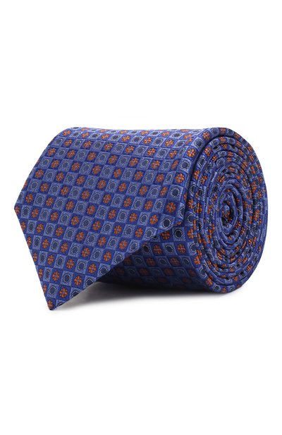 Мужской шелковый галстук CANALI, арт. 18/HJ02624