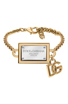 Женский браслет DOLCE & GABBANA золотого цвета, арт. WBP6T1 W1111 | Фото 1 (Региональные ограничения белый список (Axapta Mercury): Не проставлено; Нос: Не проставлено; Материал: Металл)