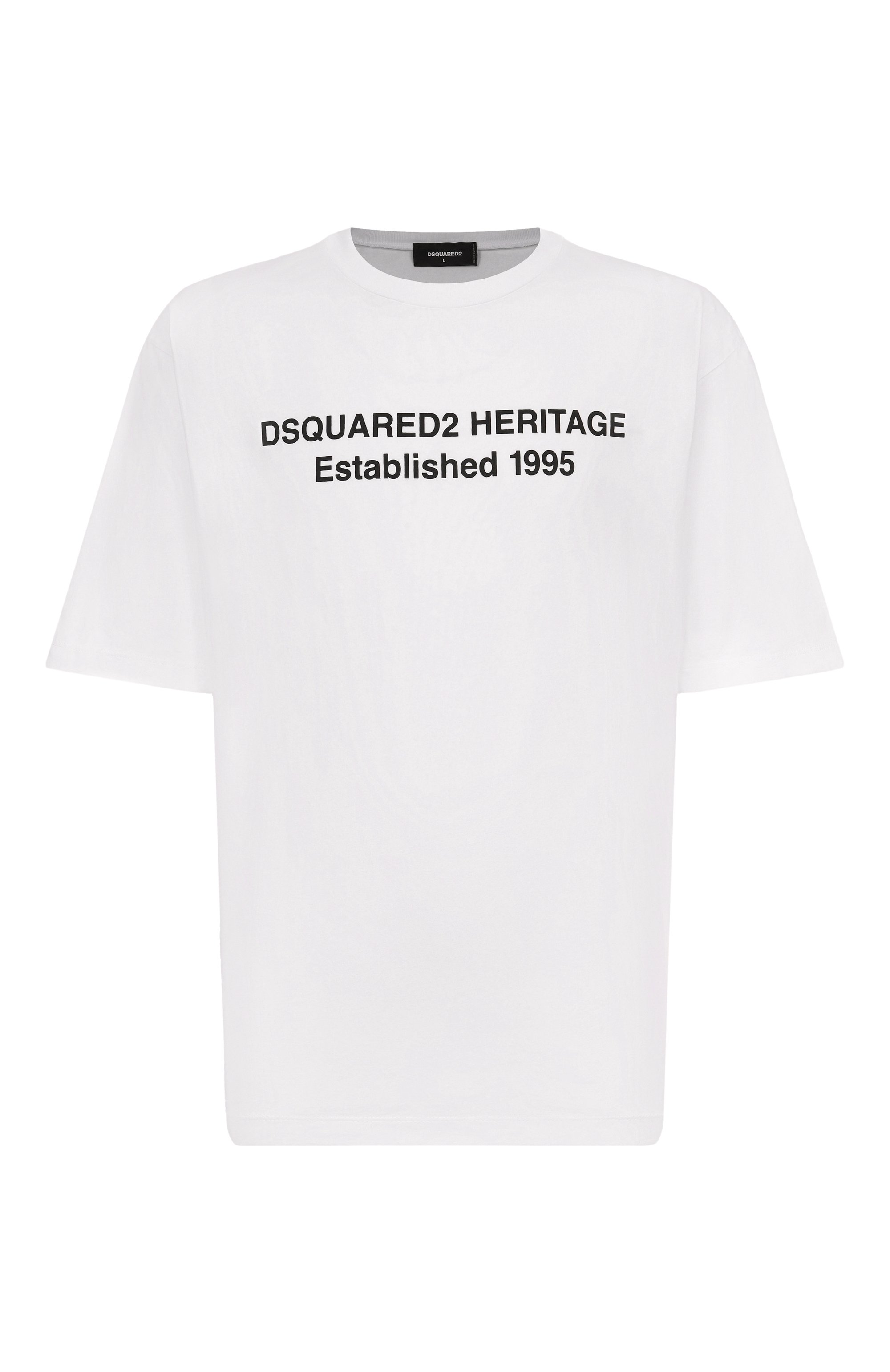 Хлопковая футболка DSQUARED2, арт. S74GD1456/D20020, фото 1