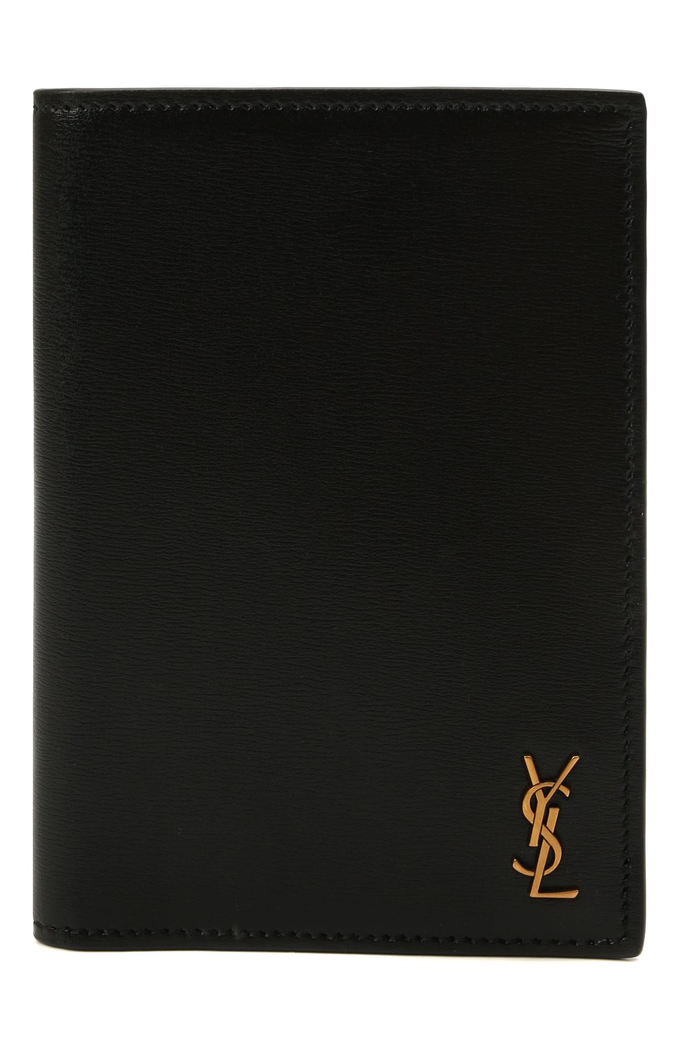 Обложка для паспорта SAINT LAURENT черного цвета по цене 36050 руб., арт. 607659/02G0W, фото 1 Обложка для паспорта SAINT LAURENT, арт. 607659/02G0W, фото 1