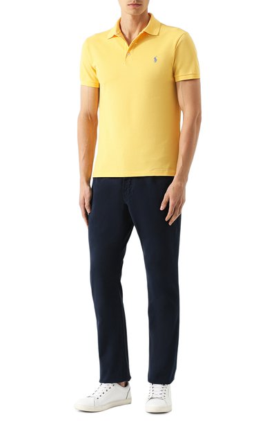Хлопковое поло POLO RALPH LAUREN, арт. 710541705, фото 2