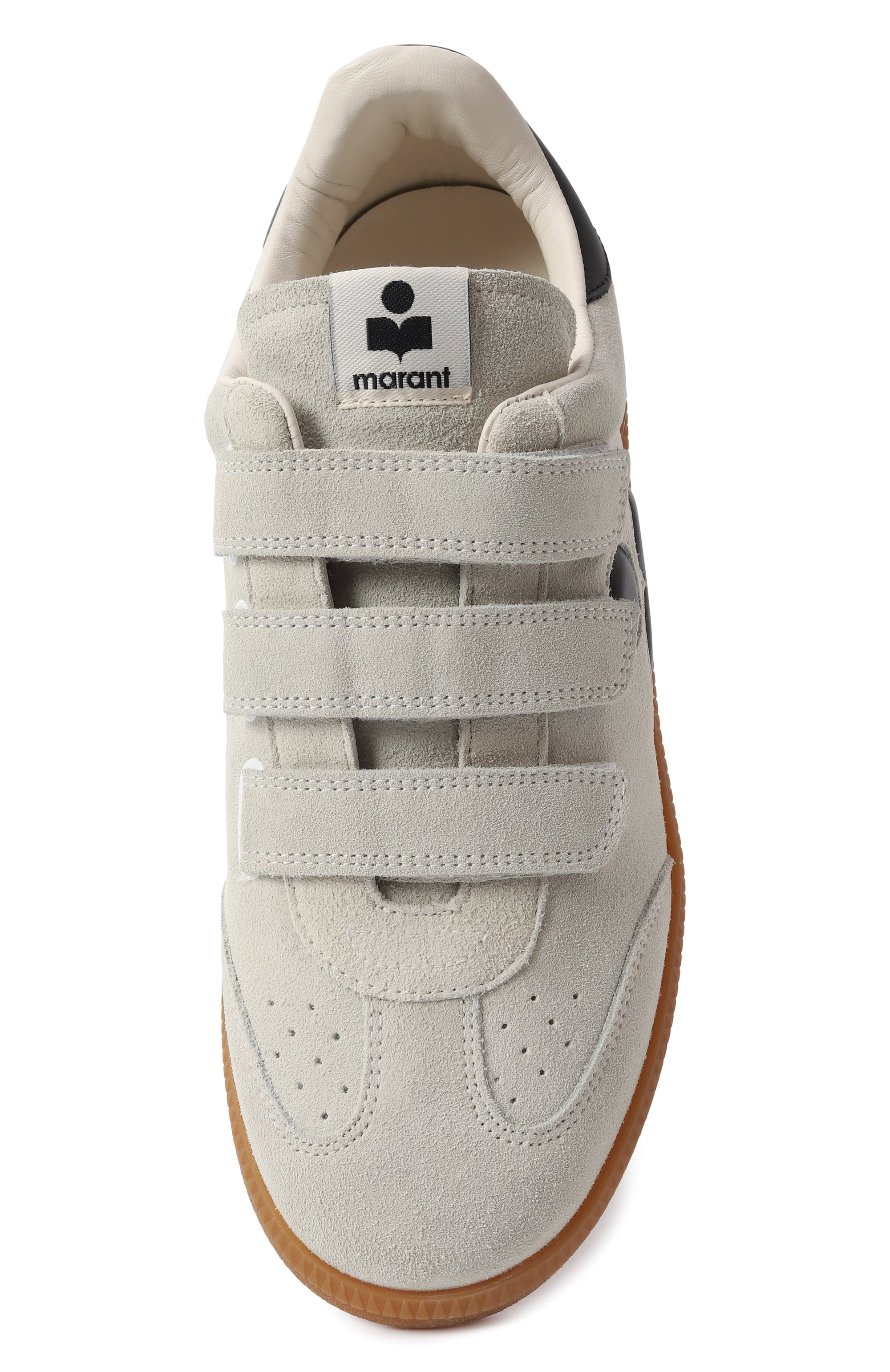 Замшевые кеды beth ISABEL MARANT, арт. 25PBK0013FA/C1E09S, фото 6