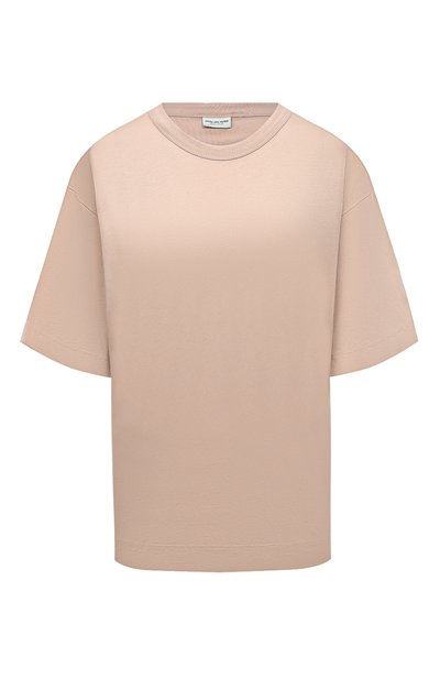 Женская хлопковая футболка DRIES VAN NOTEN, арт. 222-011163-5600