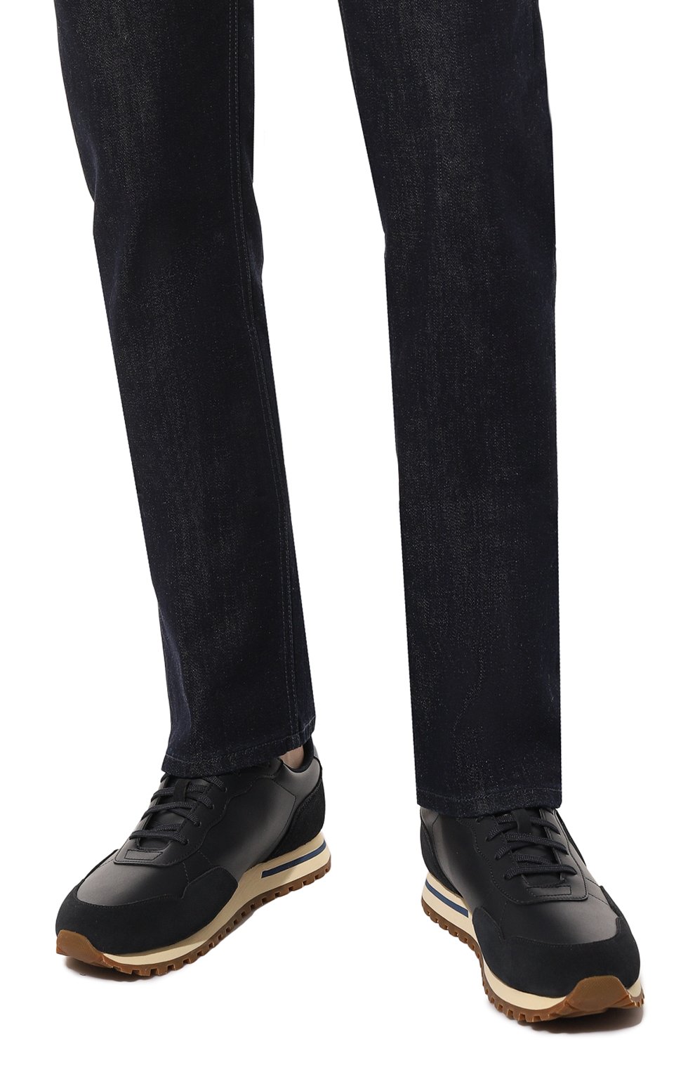 Кожаные кроссовки BOSS, арт. 50485712, фото 3