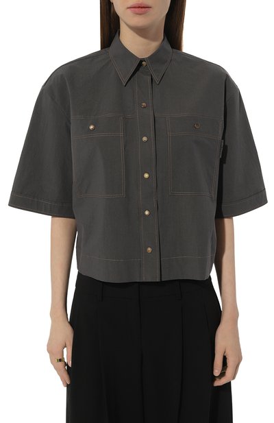 Джинсовая рубашка BRUNELLO CUCINELLI, арт. ML949B1348, фото 3