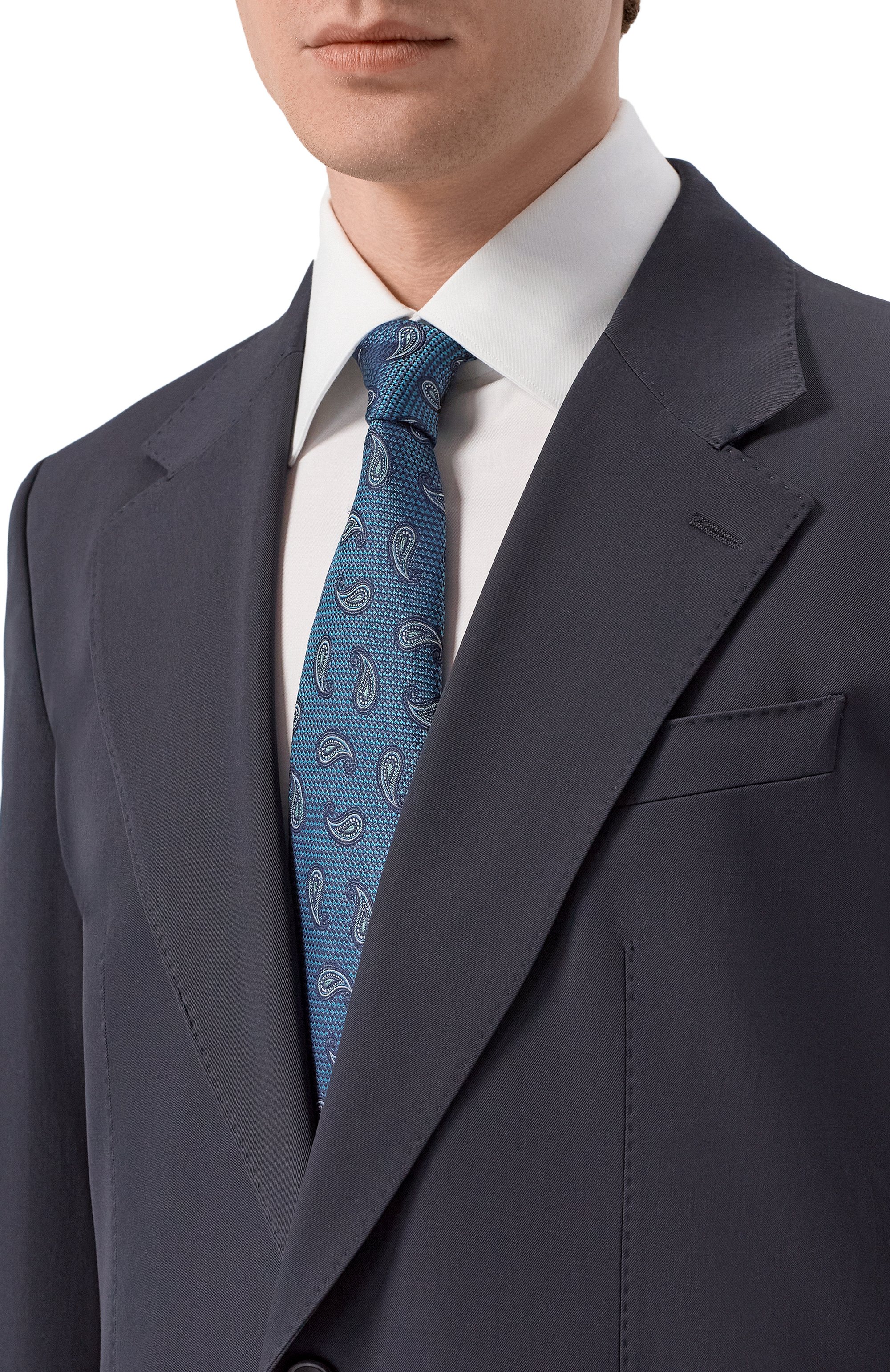 Шелковый галстук BRIONI, арт. 061D00/PD497, фото 2