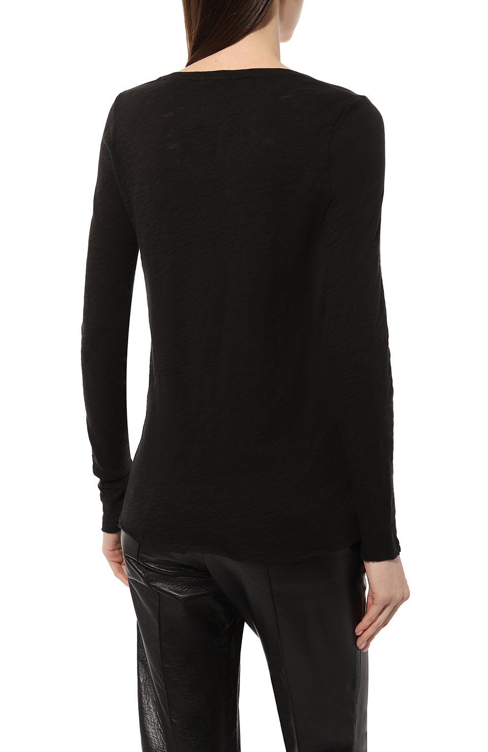 Хлопковый лонгслив ATM ANTHONY THOMAS MELILLO, арт. AW1047-FK, фото 4