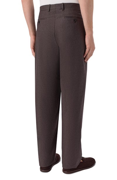 Шерстяные брюки GIORGIO ARMANI, арт. GM000922/TE23860, фото 4