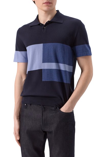 Хлопковое поло CORNELIANI, арт. 25M587-2525136, фото 3