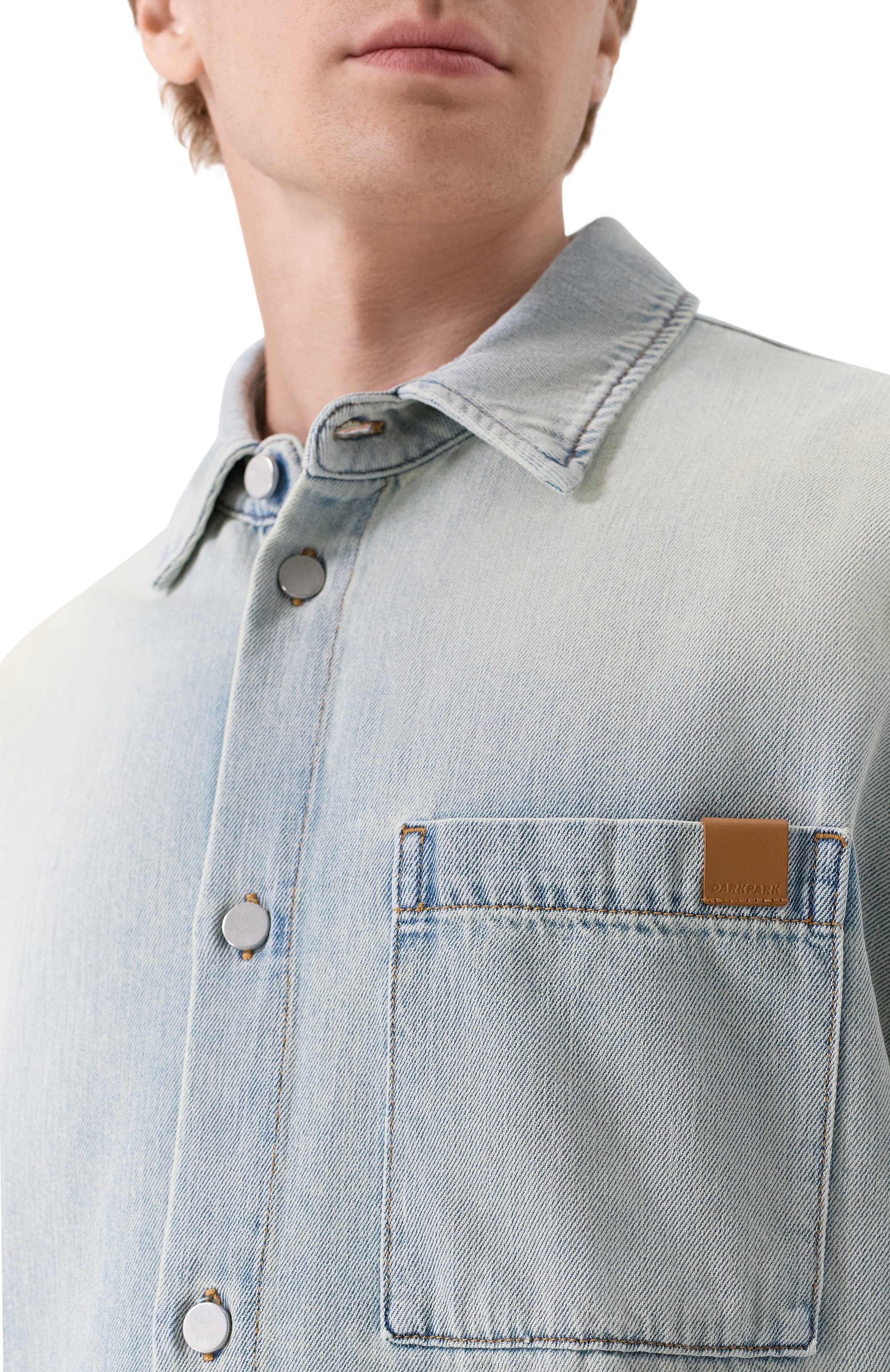 Джинсовая рубашка DARKPARK, арт. MSH06P/TBL01, фото 5