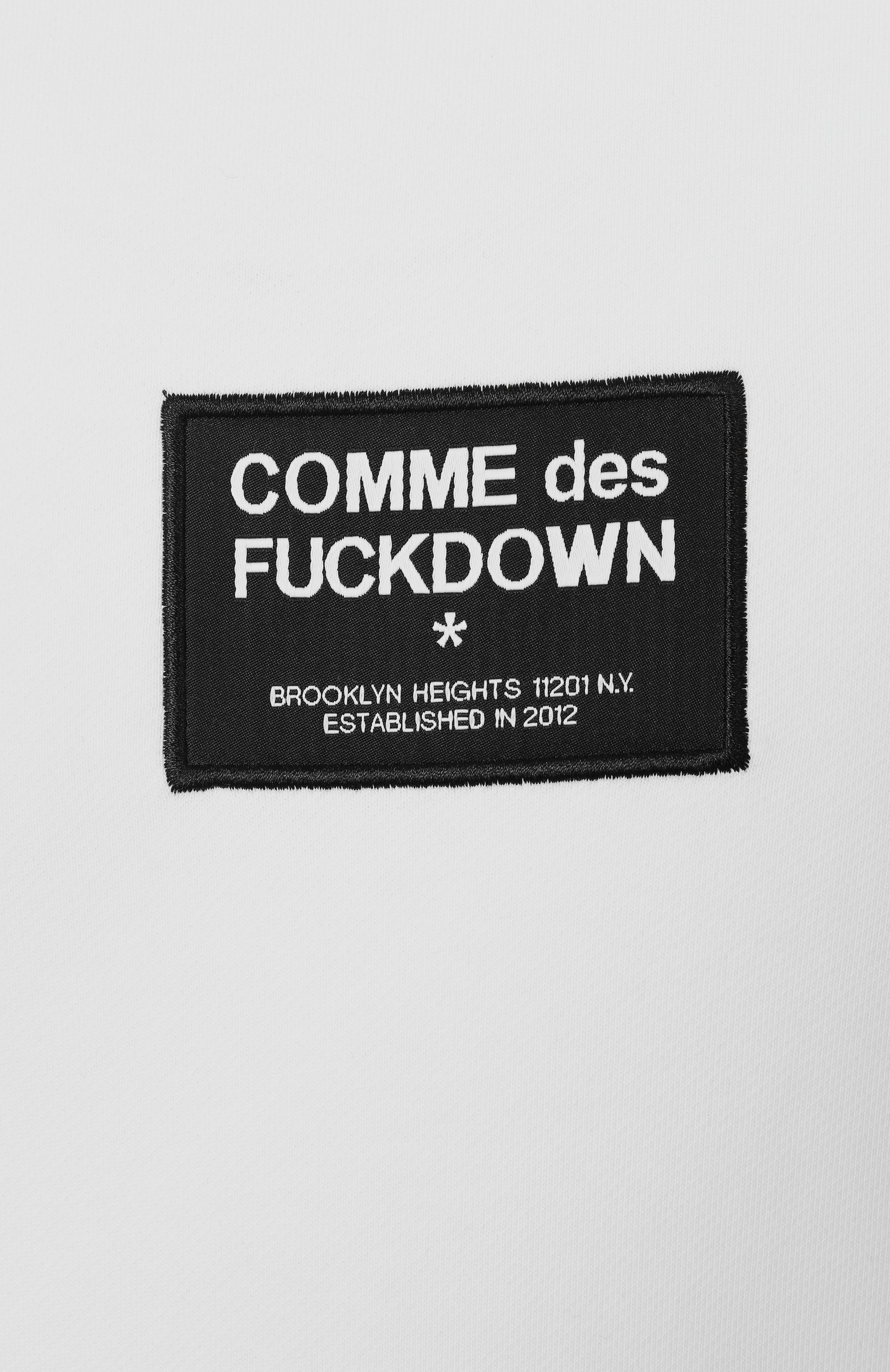 Хлопковое худи COMME DES FUCKDOWN, арт. CFABM01525, фото 6