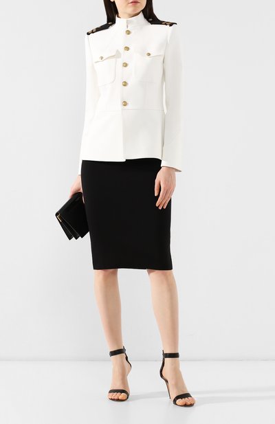 Жакет с воротником-стойкой RALPH LAUREN, арт. 290748076, фото 2