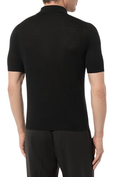 Поло из шелка и льна MVST, арт. PL1MC LS16R, фото 4