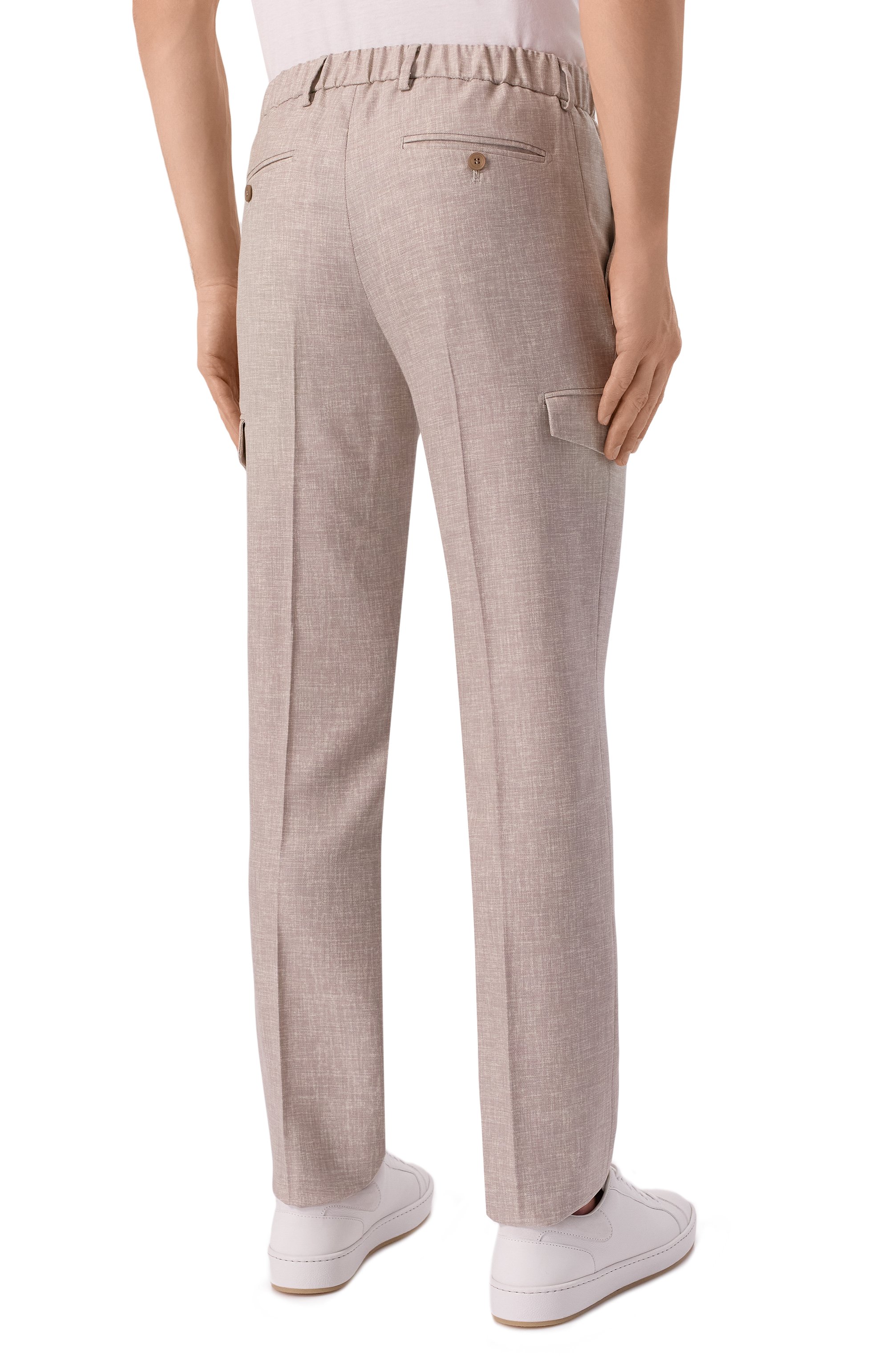 Шерстяные брюки-карго STEFANO RICCI, арт. M1T5100221/W0012Q, фото 4