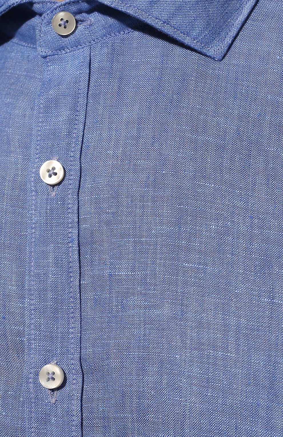 Льняная рубашка BROUBACK синего цвета по цене 18150 руб., арт. ASC-AUGUSTA-38/ATENE, фото 5 Льняная рубашка BROUBACK, арт. ASC-AUGUSTA-38/ATENE, фото 5