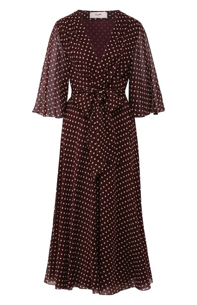 Женское шелковое платье CELINE, арт. 2R695963H