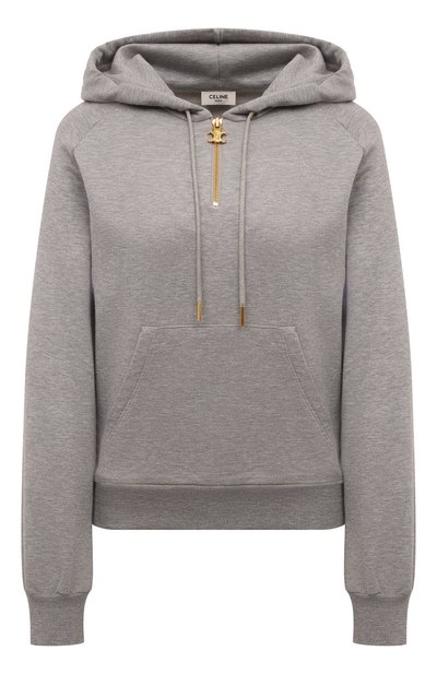 Худи из хлопка и кашемира CELINE, арт. 2Y14D/450I, фото 1