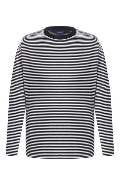 Мужская хлопковый лонгслив HUGO BLUE, арт. 50531982