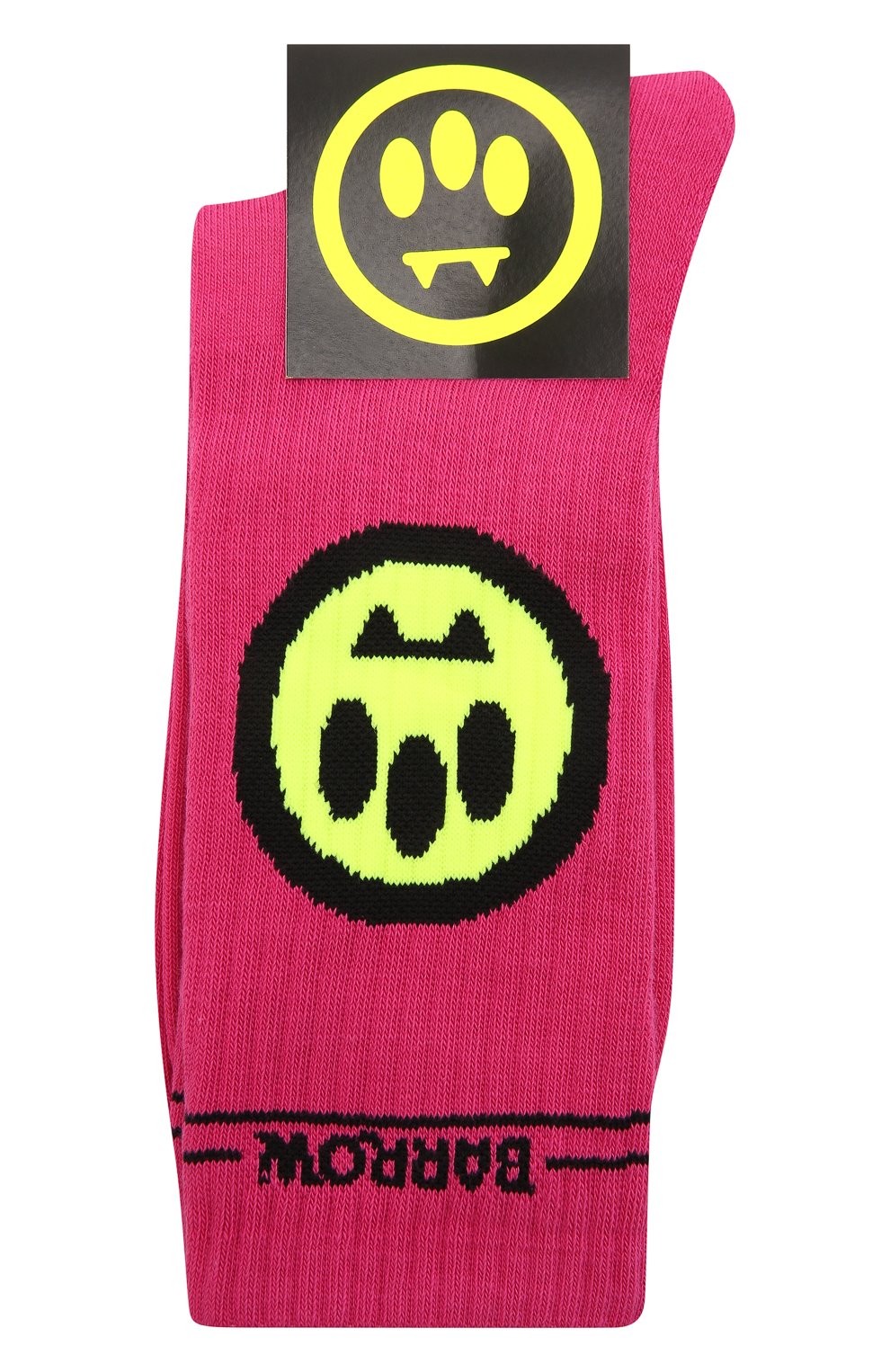 Хлопковые носки BARROW розового цвета по цене 2995 руб., арт. 026680, фото 1 Хлопковые носки BARROW, арт. 026680, фото 1