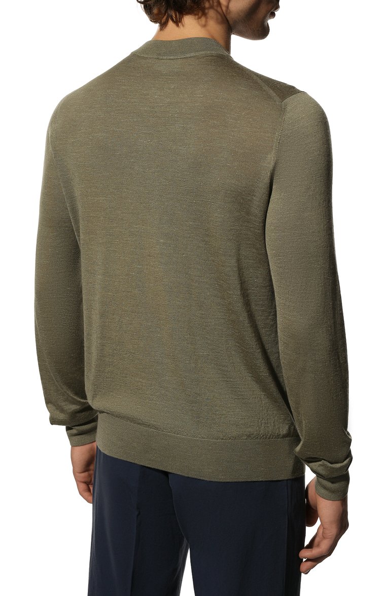 Джемпер из смеси кашемира и шелка BRIONI, арт. UMQ90L/P9K33, фото 4