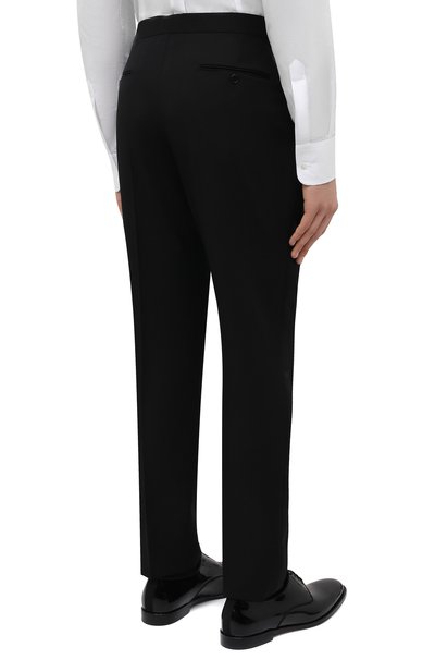 Шерстяной смокинг SAINT LAURENT черного цвета по цене 326500 руб., арт. 615987/Y512W, фото 5 Шерстяной смокинг SAINT LAURENT, арт. 615987/Y512W, фото 5