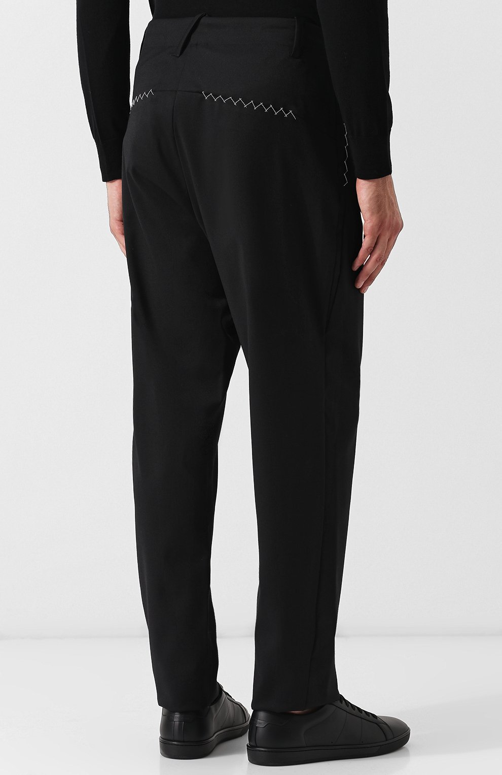 Брюки асимметричного кроя с заниженной линией шага (Y) EDITION, арт. Y-UPA T01 0186, фото 4